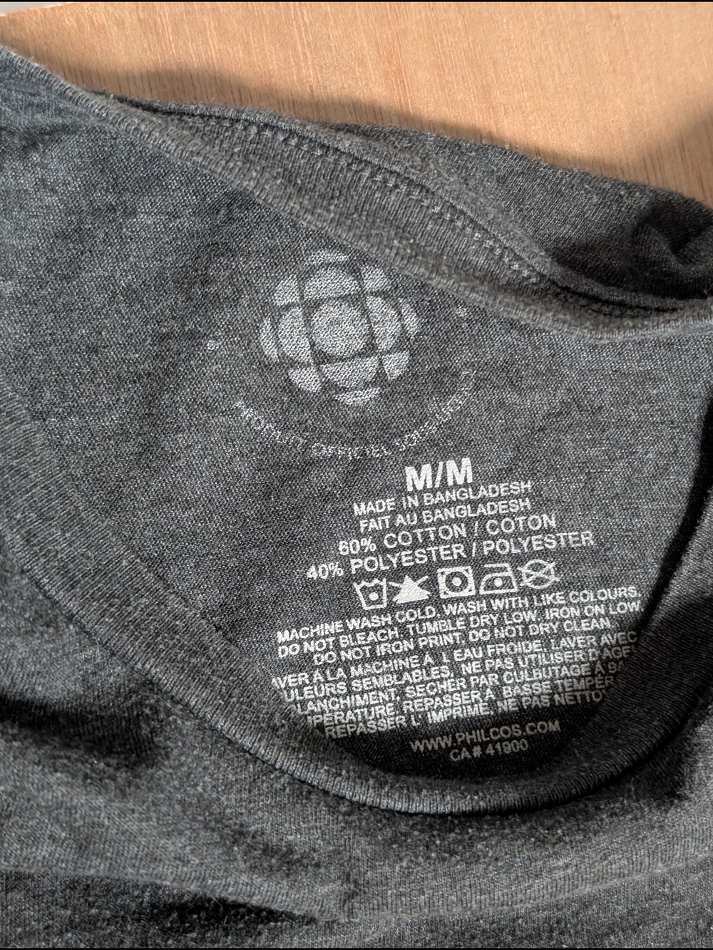 Vintage CBC radio T Shirt M - Picture 8 of 8
